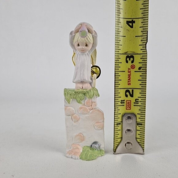 Precious Moments The Heavenly Light Miniature Pewter Nativity Angel 613010 - Picture 2 of 5